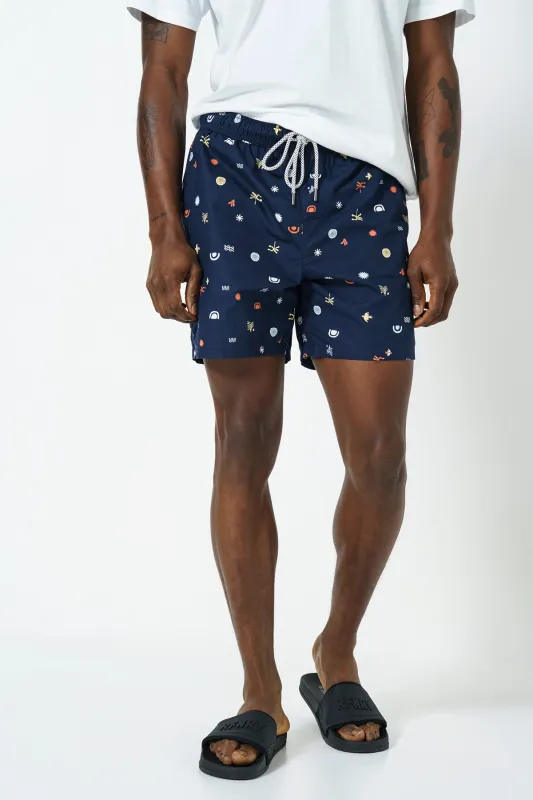 Iconography Pool Shorts sold by Refinery