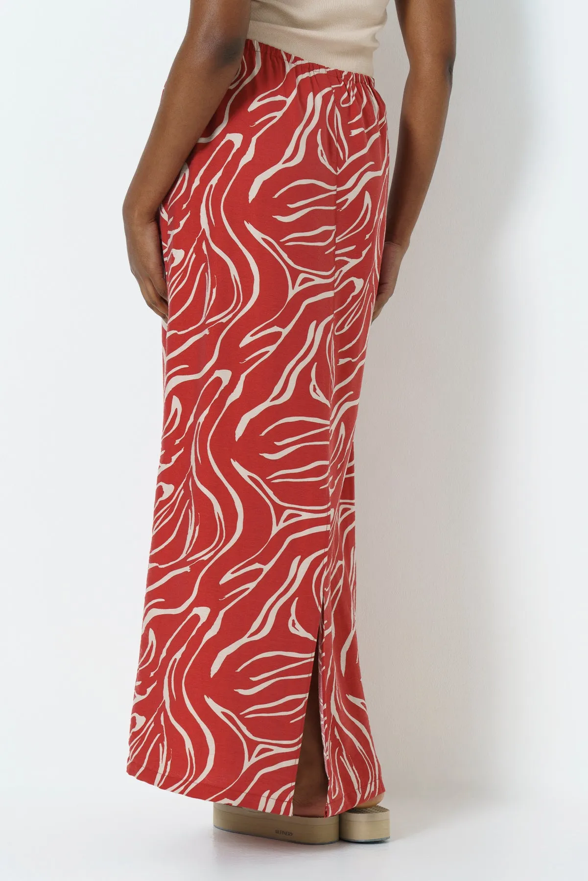 Column Maxi Skirt sold by Refinery product image thumbnail 3