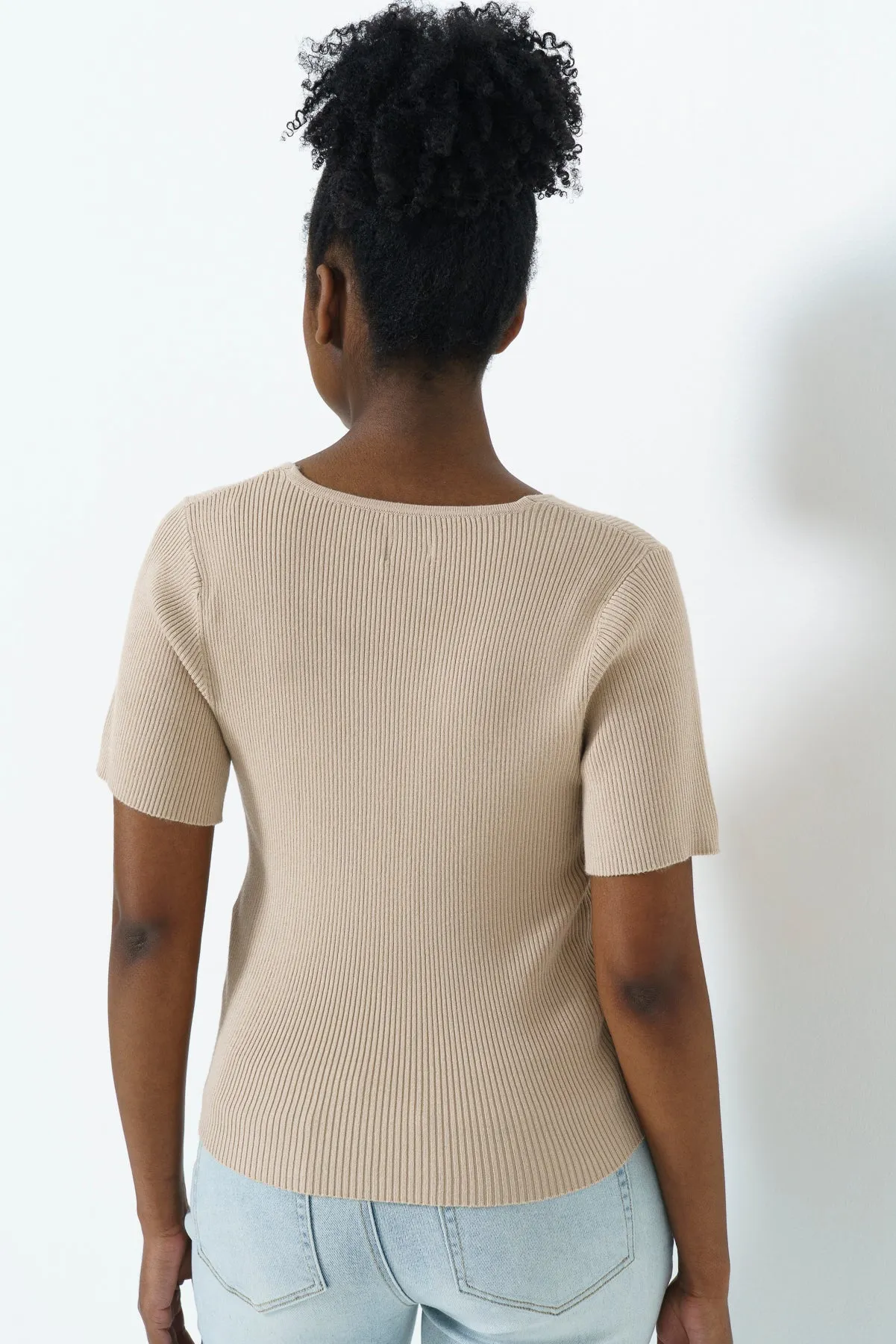 Rib Knit Top sold by Refinery product image thumbnail 3