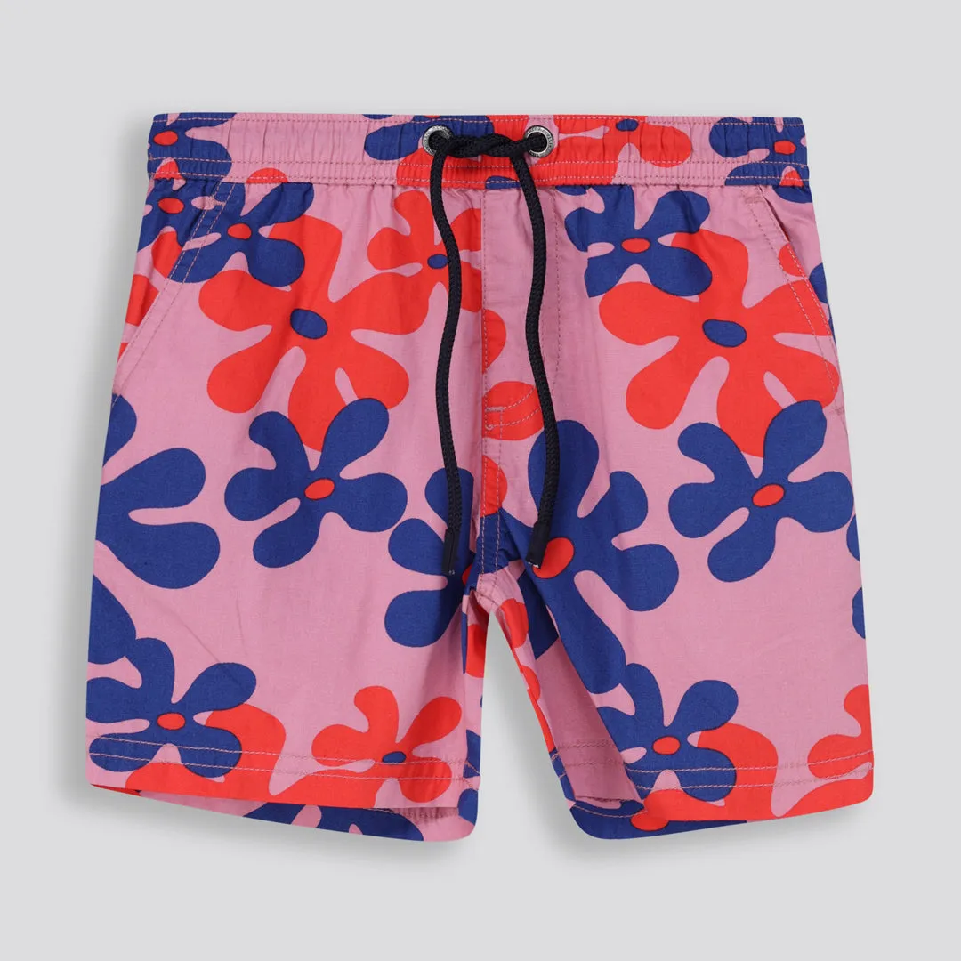 Boys Flower Shorts sold by Refinery