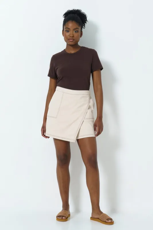 Hi Neck T-Shirt sold by Refinery