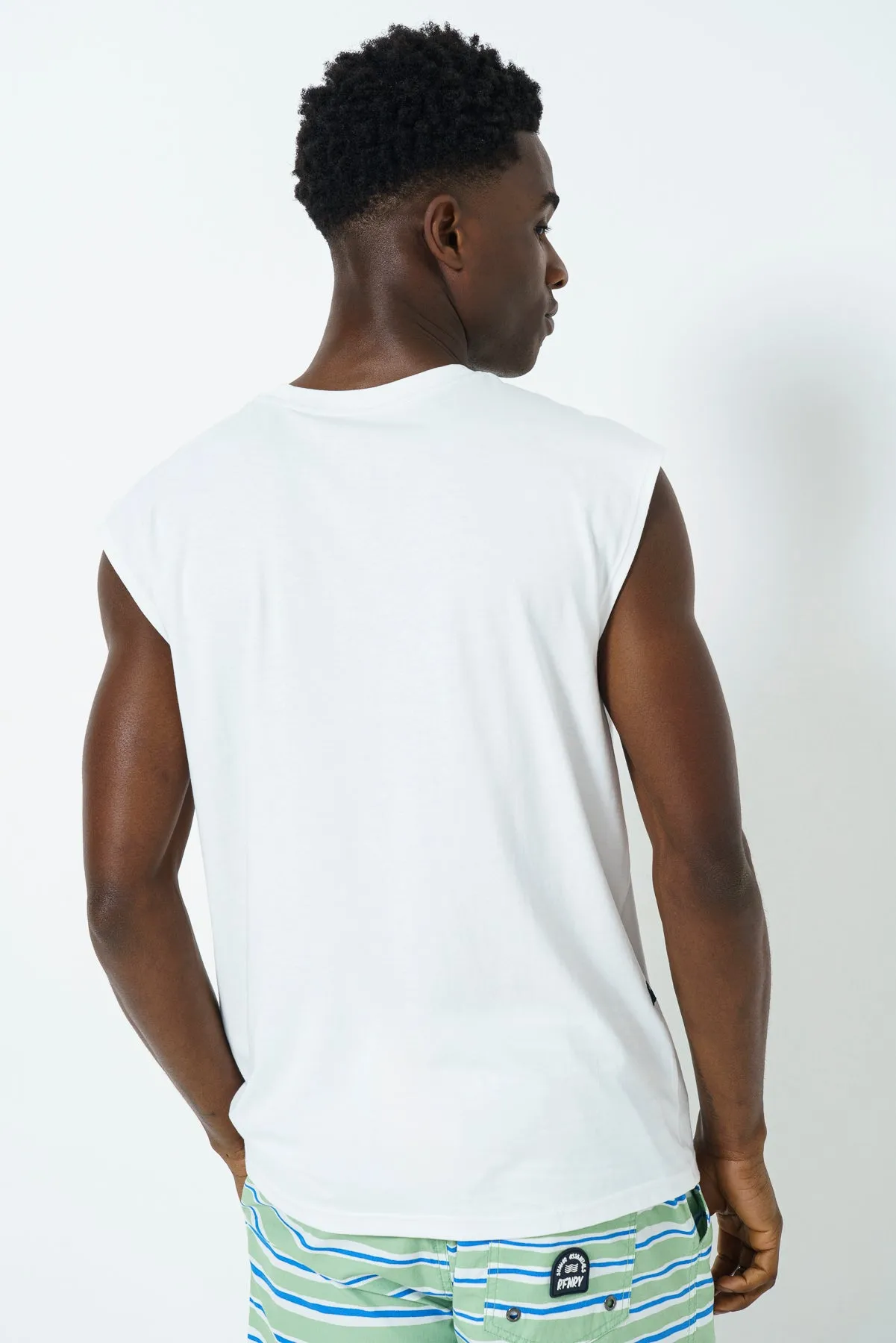 Oversized Sleeveless T-Shirt sold by Refinery product image thumbnail 4