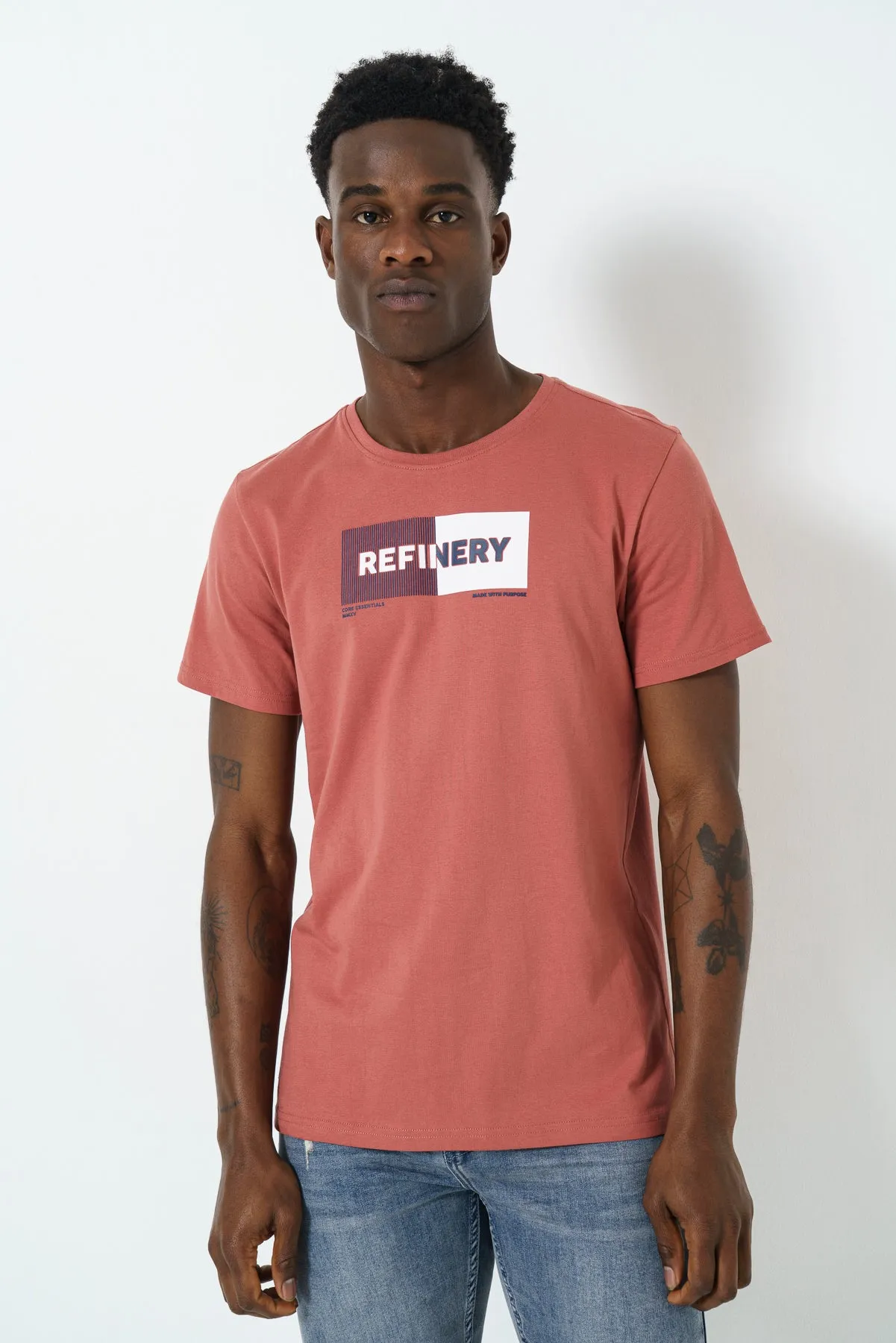 Statement Branded T-Shirt sold by Refinery