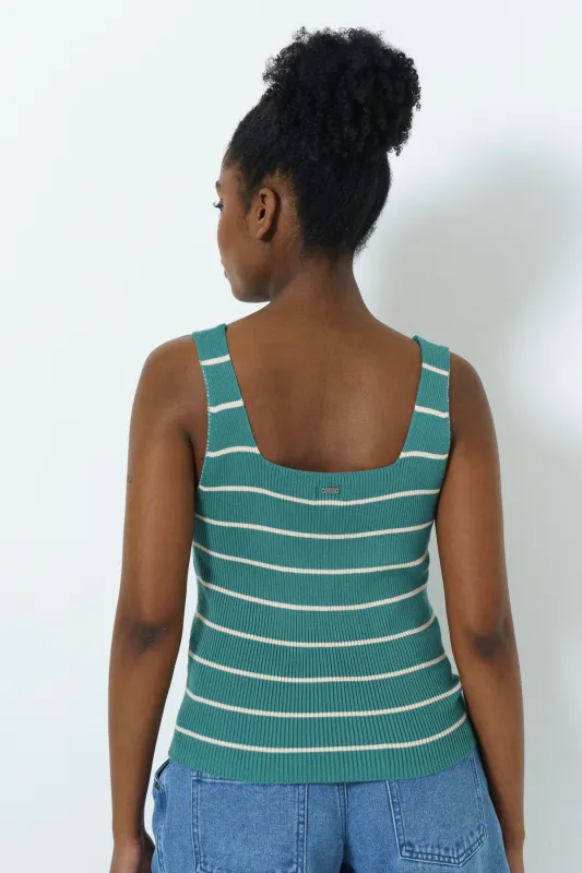 Square Neck Tank sold by Refinery