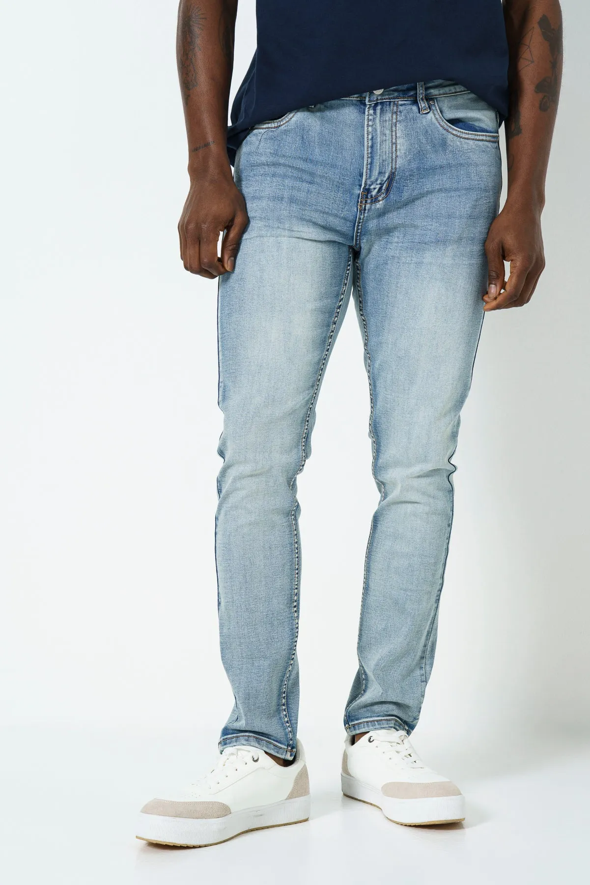 Light Wash Jeans sold by Refinery product image thumbnail 3