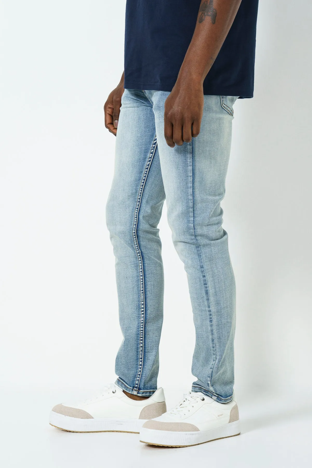 Light Wash Jeans sold by Refinery