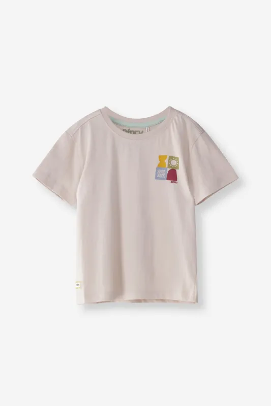 Boys Abstract Graphic Tee - Cement sold by Refinery