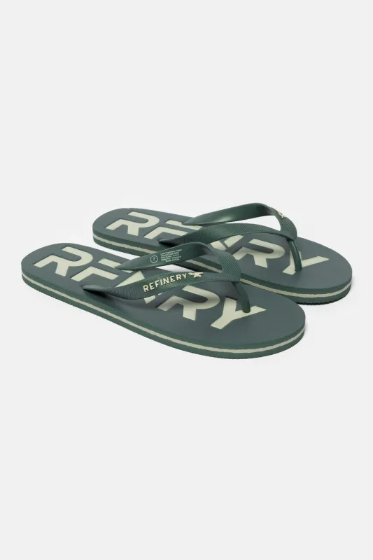 Branded Flip Flops sold by Refinery