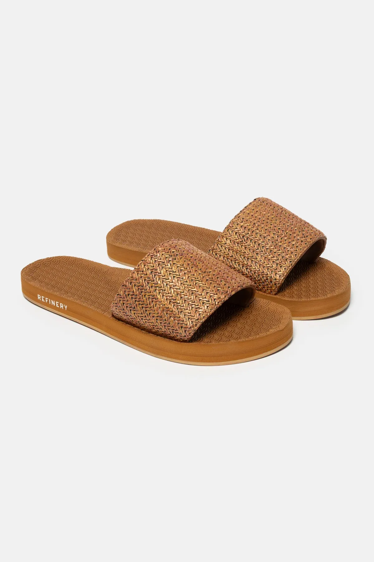 Raffia Sandal sold by Refinery