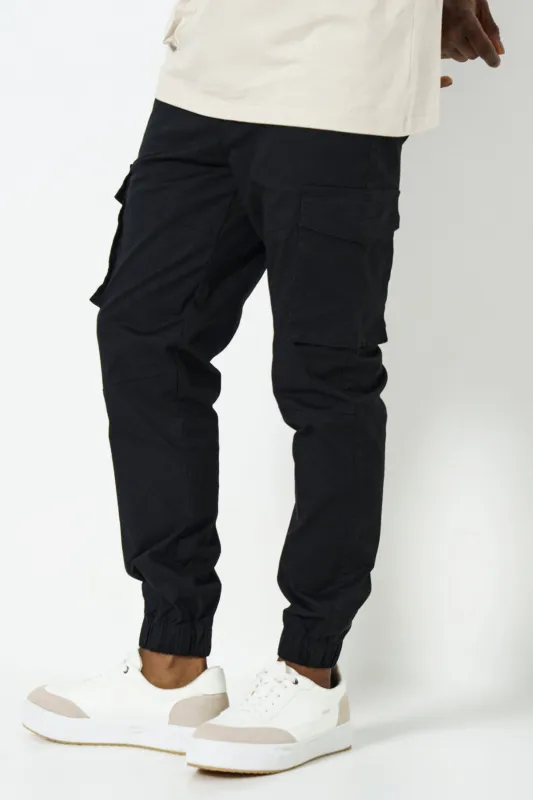 Cargo Pants - Black sold by Refinery