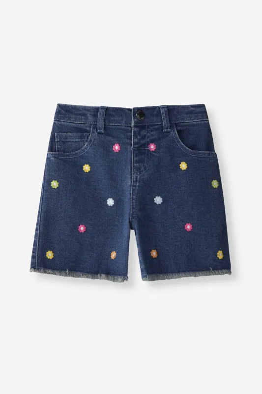 Girls Daisy Denim Short sold by Refinery
