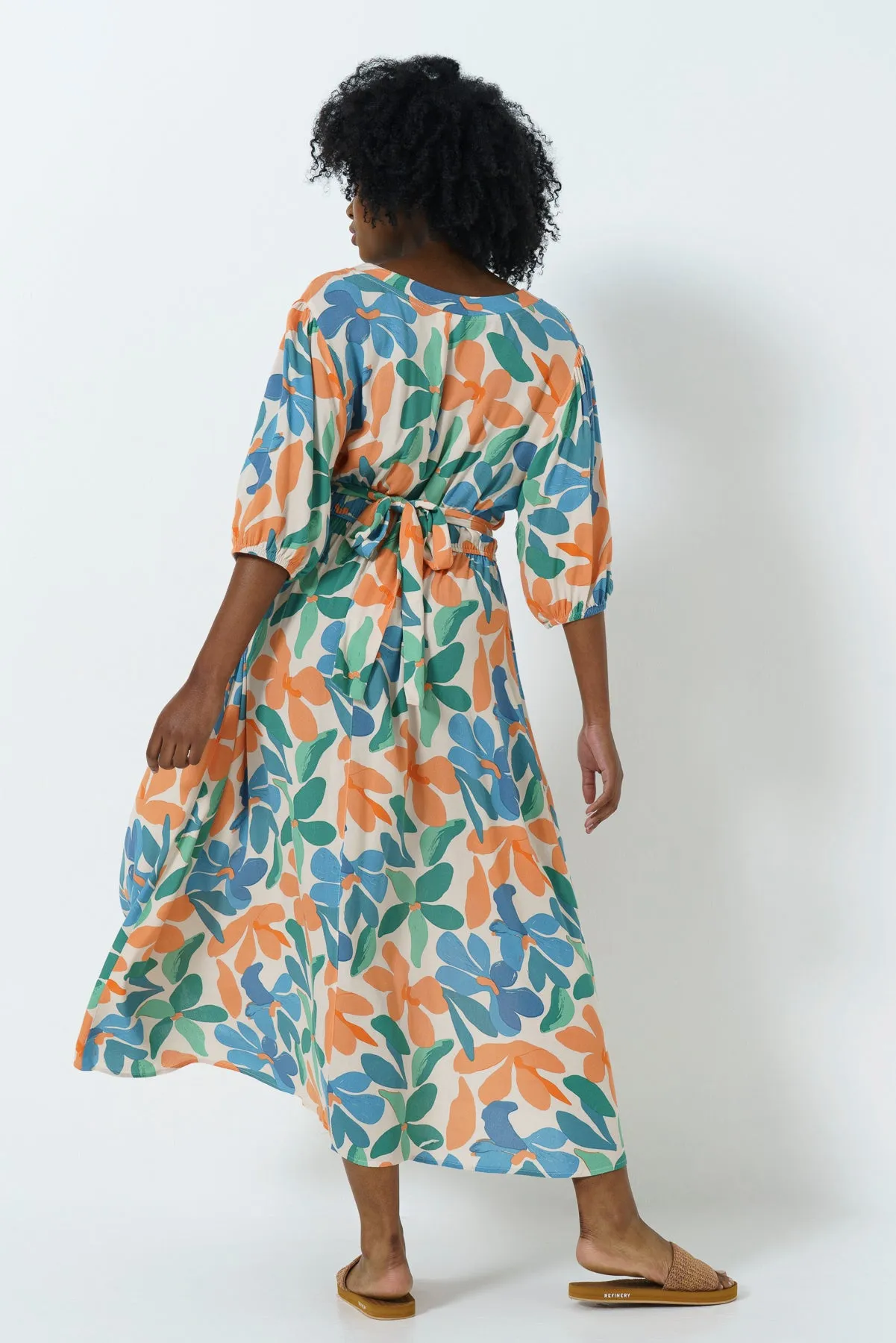 Mock Wrap Dress sold by Refinery product image thumbnail 3
