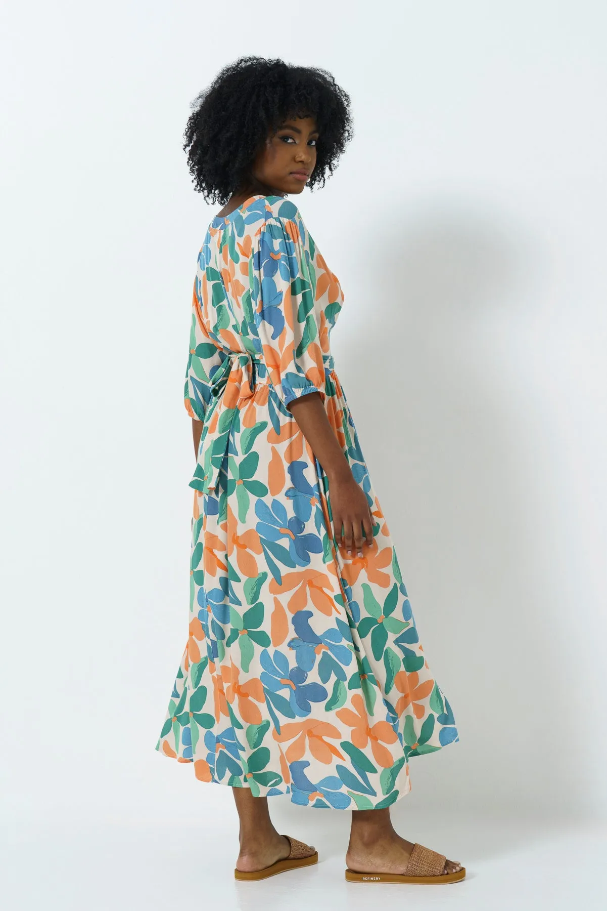 Mock Wrap Dress sold by Refinery product image thumbnail 2