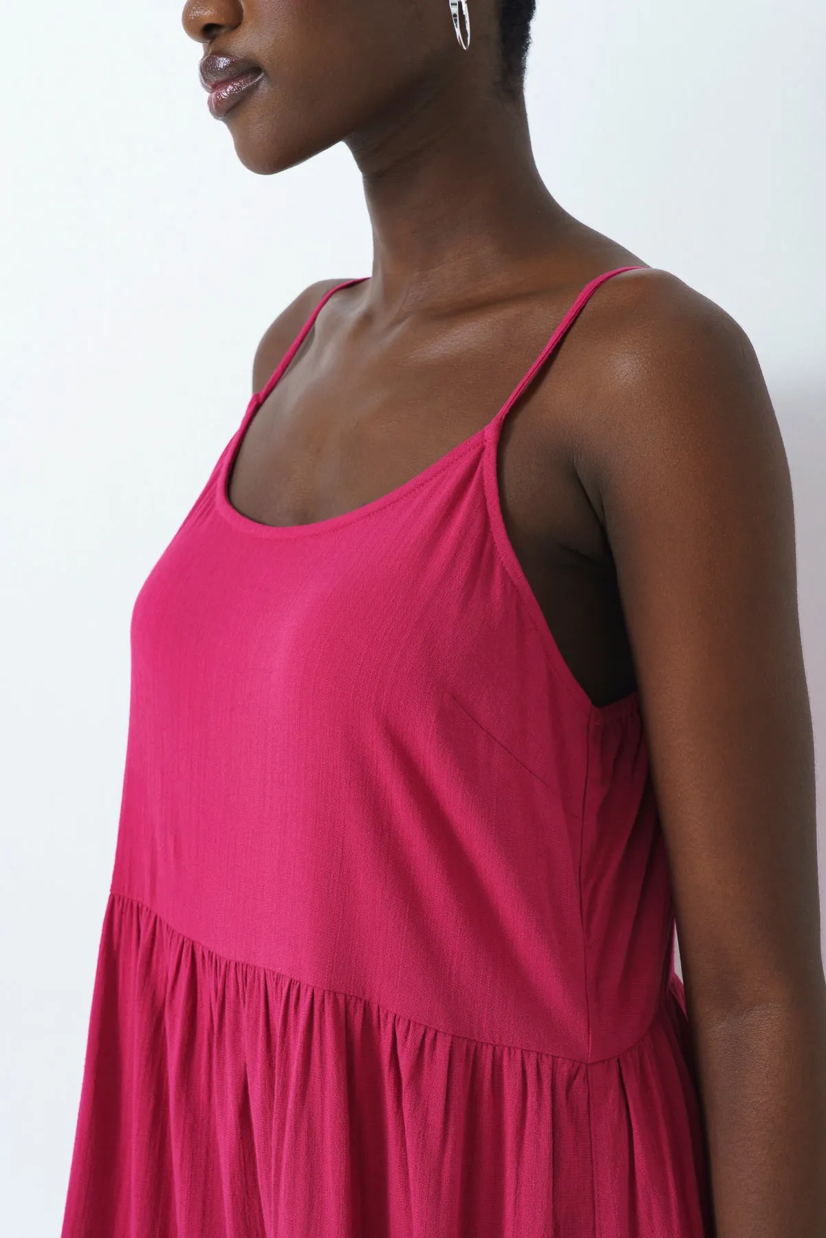 Tiered Strappy Dress sold by Refinery product image thumbnail 3