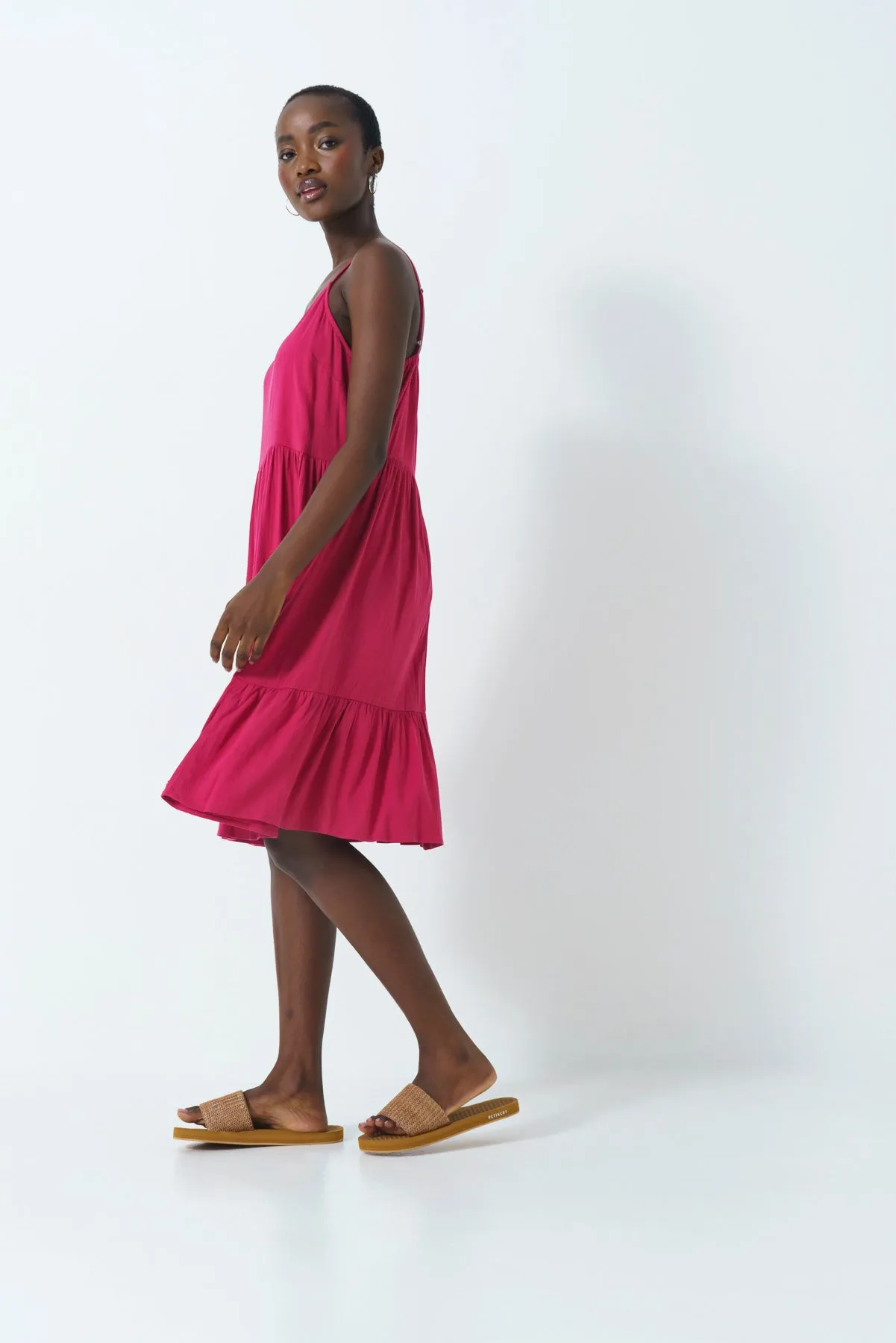 Tiered Strappy Dress sold by Refinery product image thumbnail 2