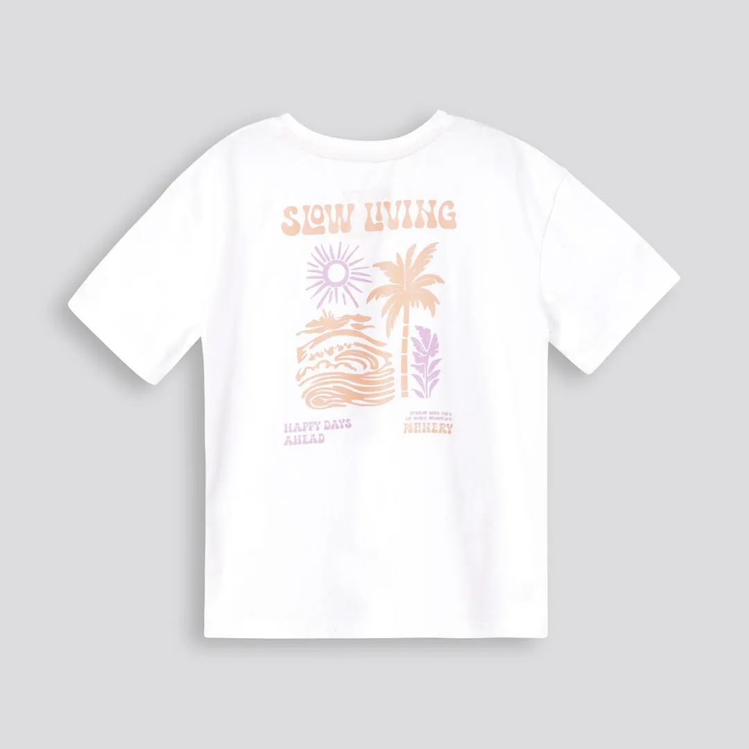 Girls Oversized Graphic Tee sold by Refinery product image thumbnail 2