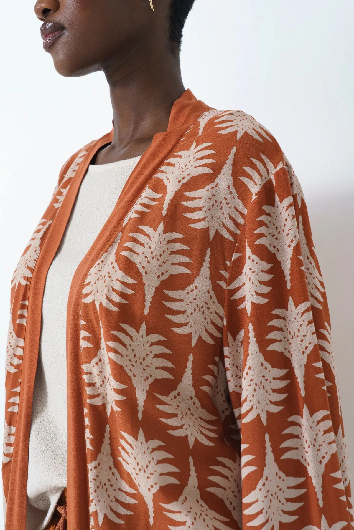 Long Sleeve Kimono sold by Refinery product image thumbnail 3