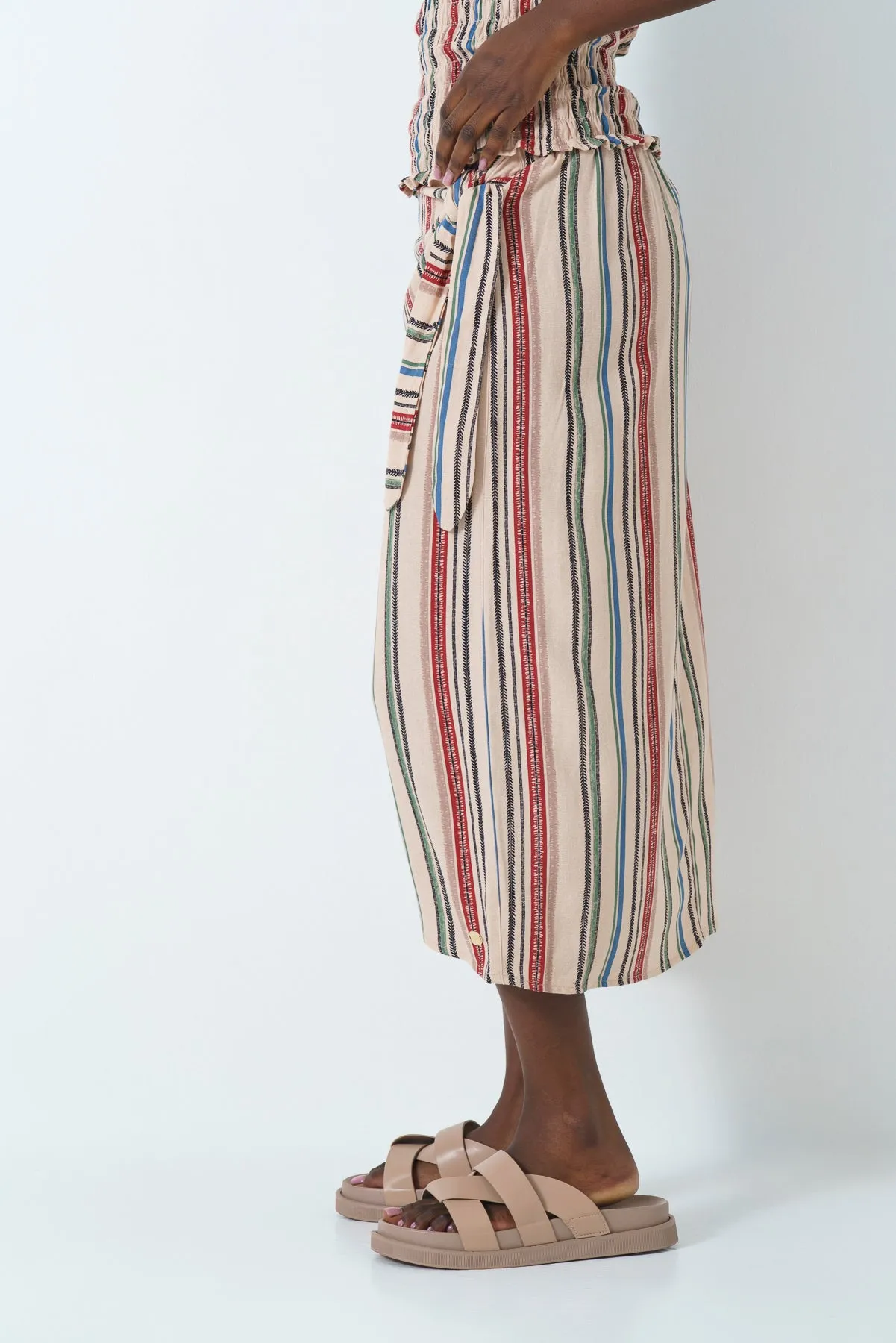 Mock Wrap Skirt sold by Refinery product image thumbnail 5