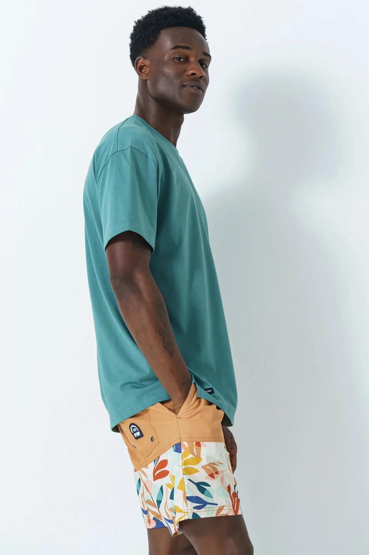 Slit Hem Oversized T-Shirt sold by Refinery product image thumbnail 4