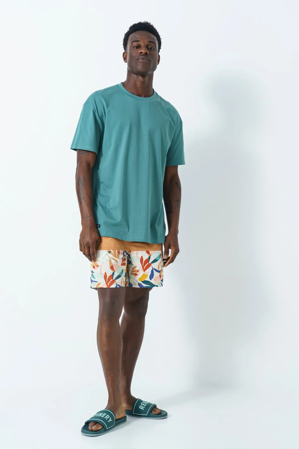 Slit Hem Oversized T-Shirt sold by Refinery product image thumbnail 2