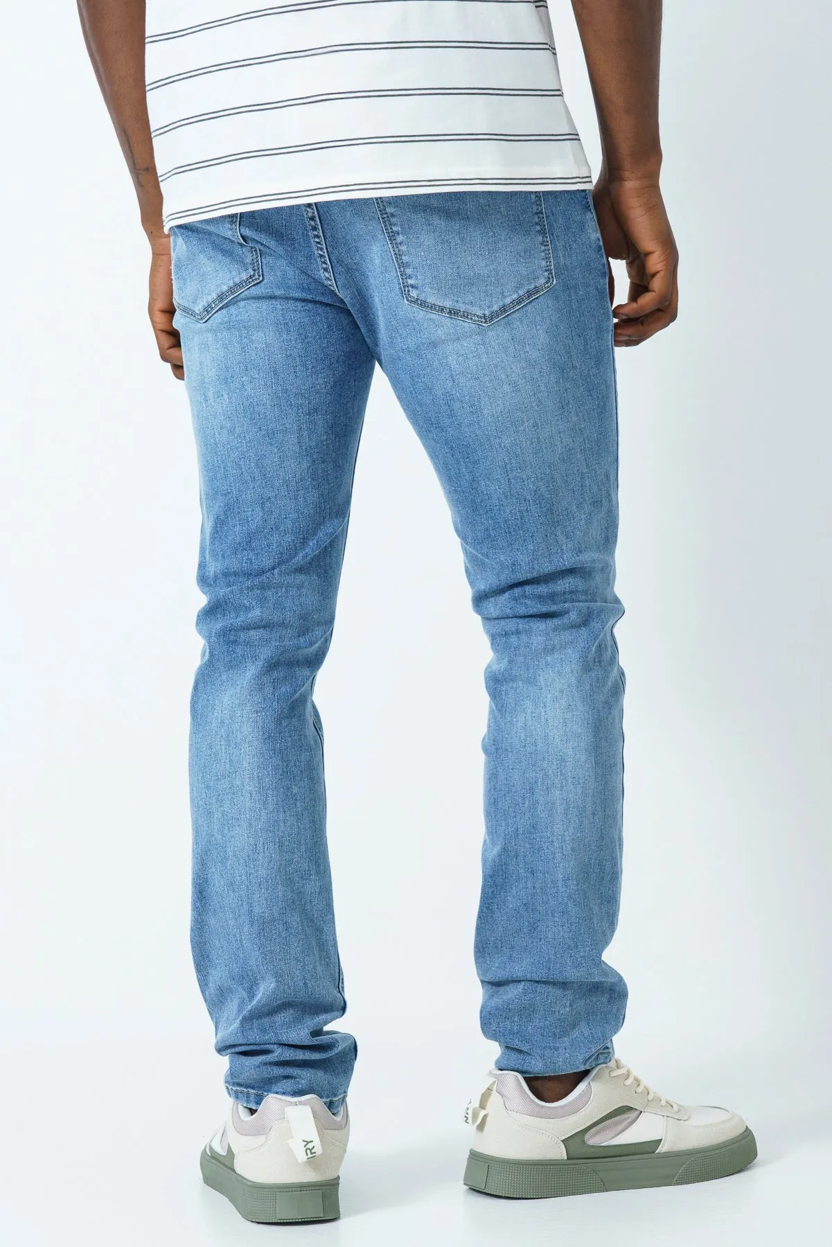 Rf02 Rip Skinny Jeans sold by Refinery product image thumbnail 3