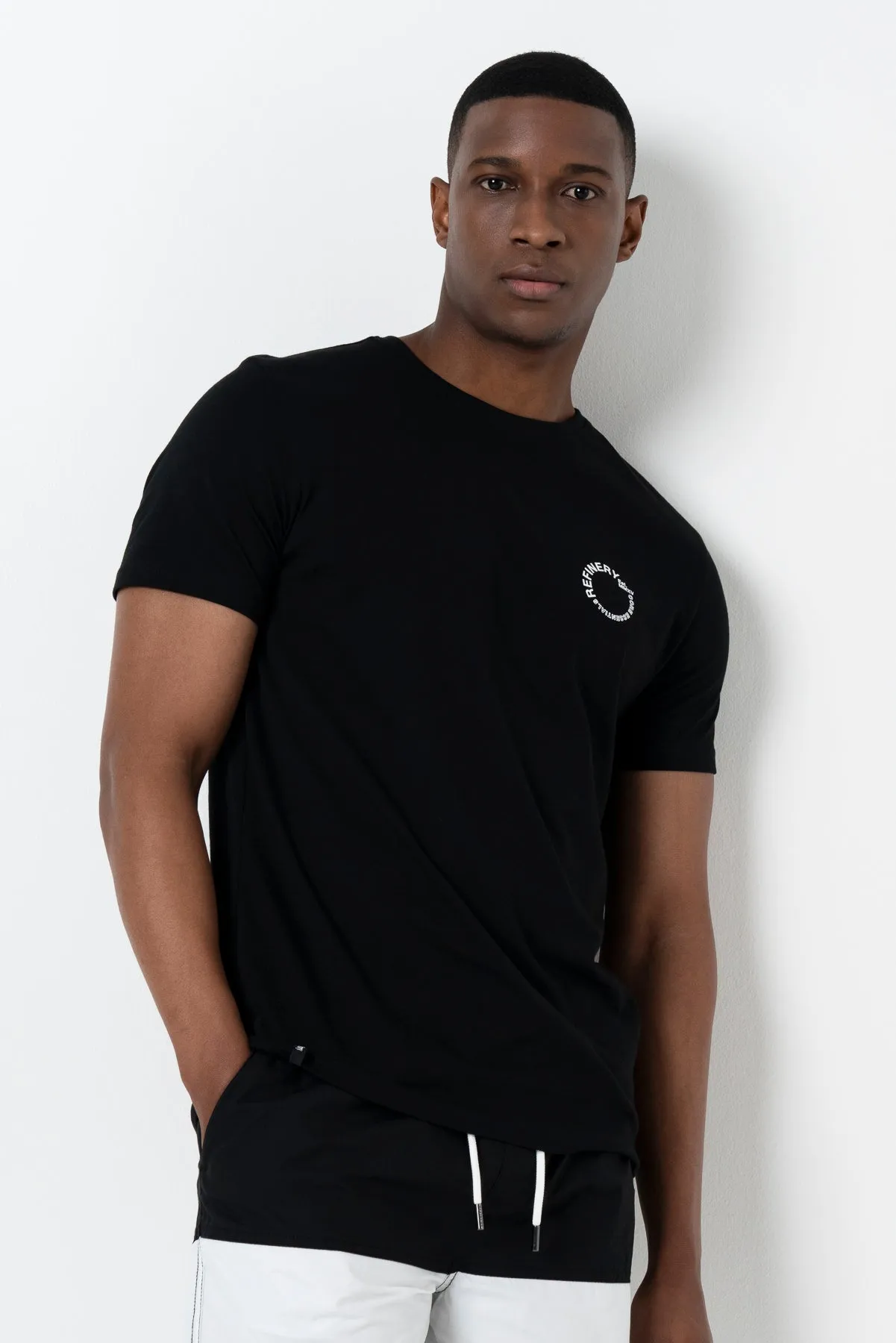 Branded T-Shirt - Black sold by Refinery product image thumbnail 5