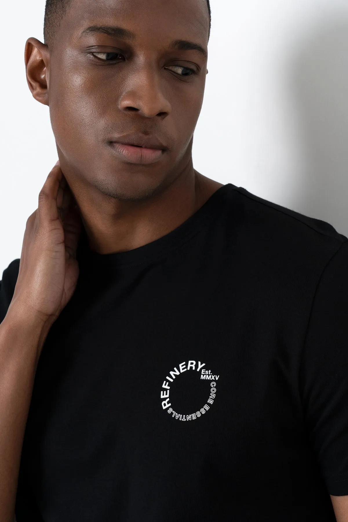 Branded T-Shirt - Black sold by Refinery product image thumbnail 2