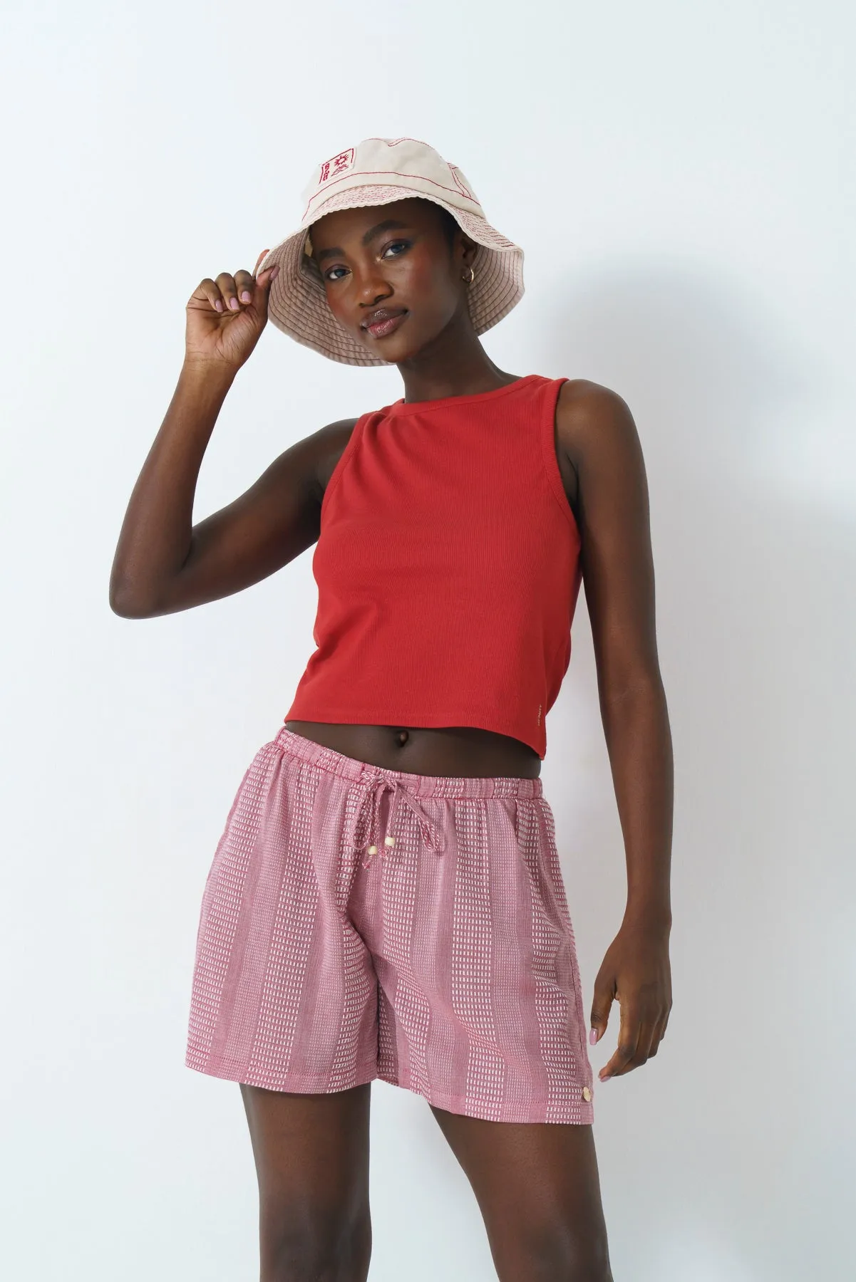 Ribbed Tank Top sold by Refinery