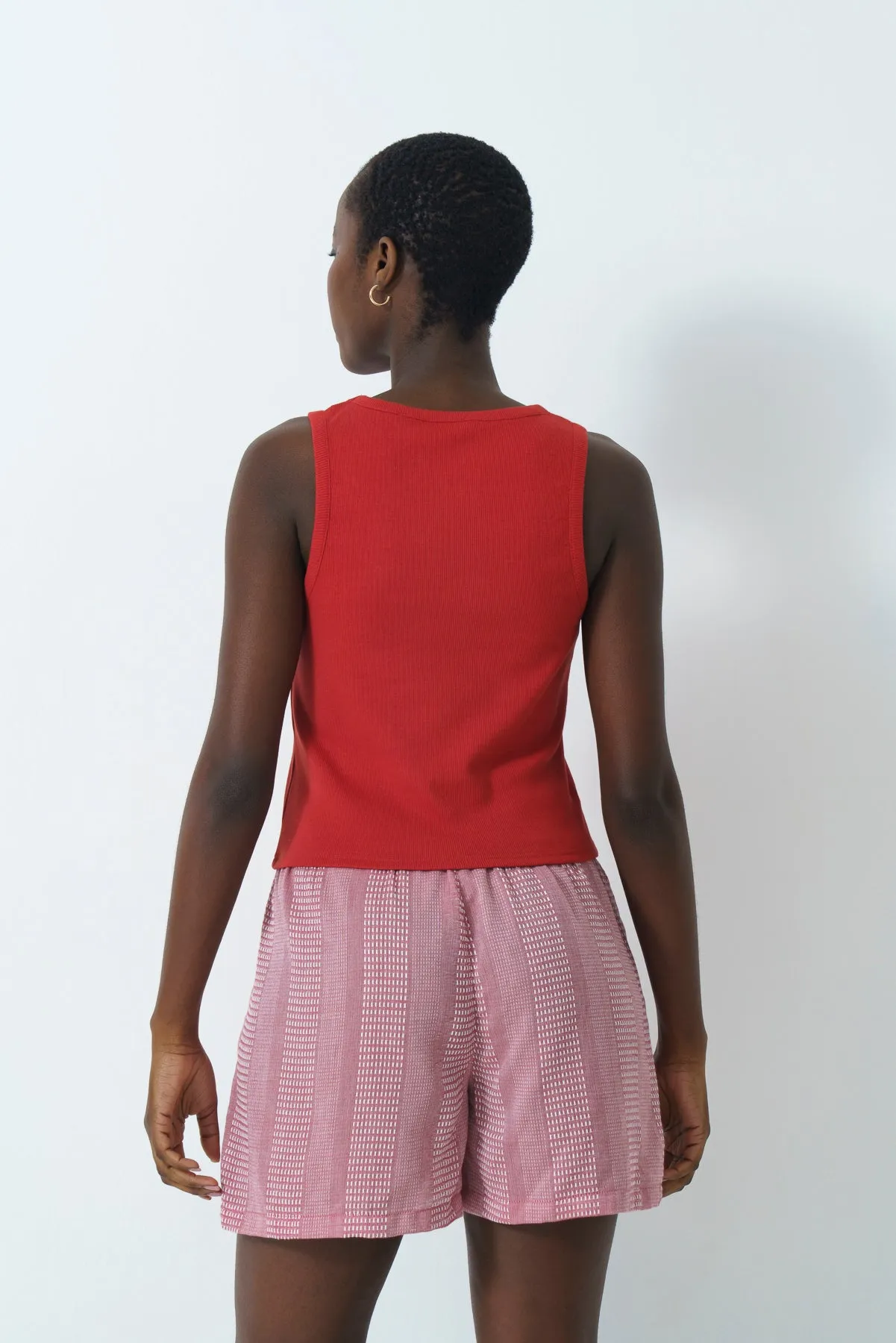 Ribbed Tank Top sold by Refinery product image thumbnail 4