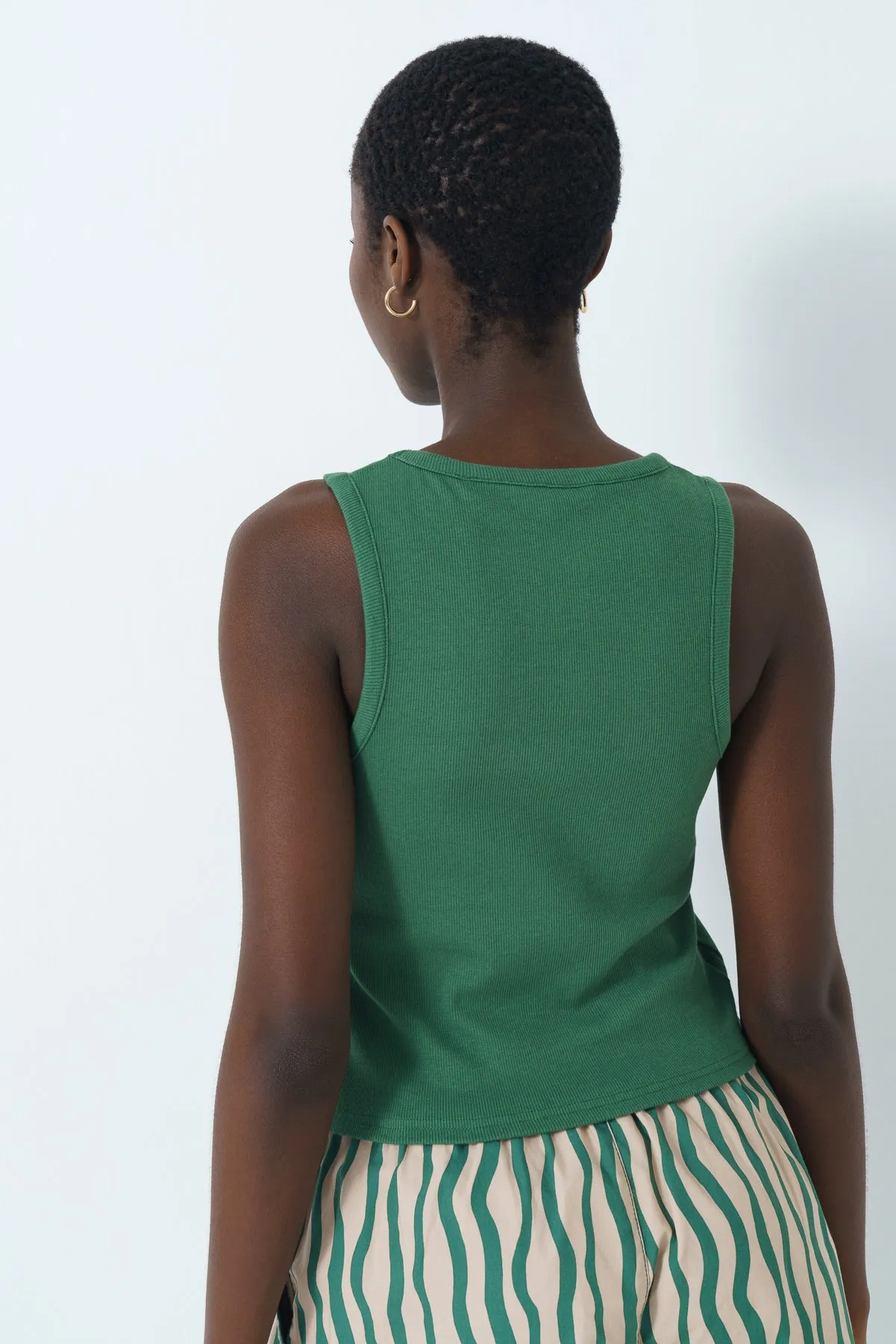 Ribbed Tank Top sold by Refinery product image thumbnail 3