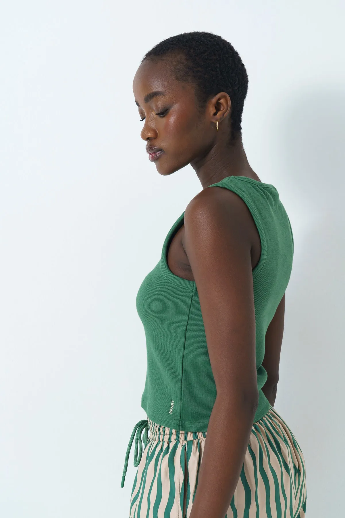 Ribbed Tank Top sold by Refinery product image thumbnail 4