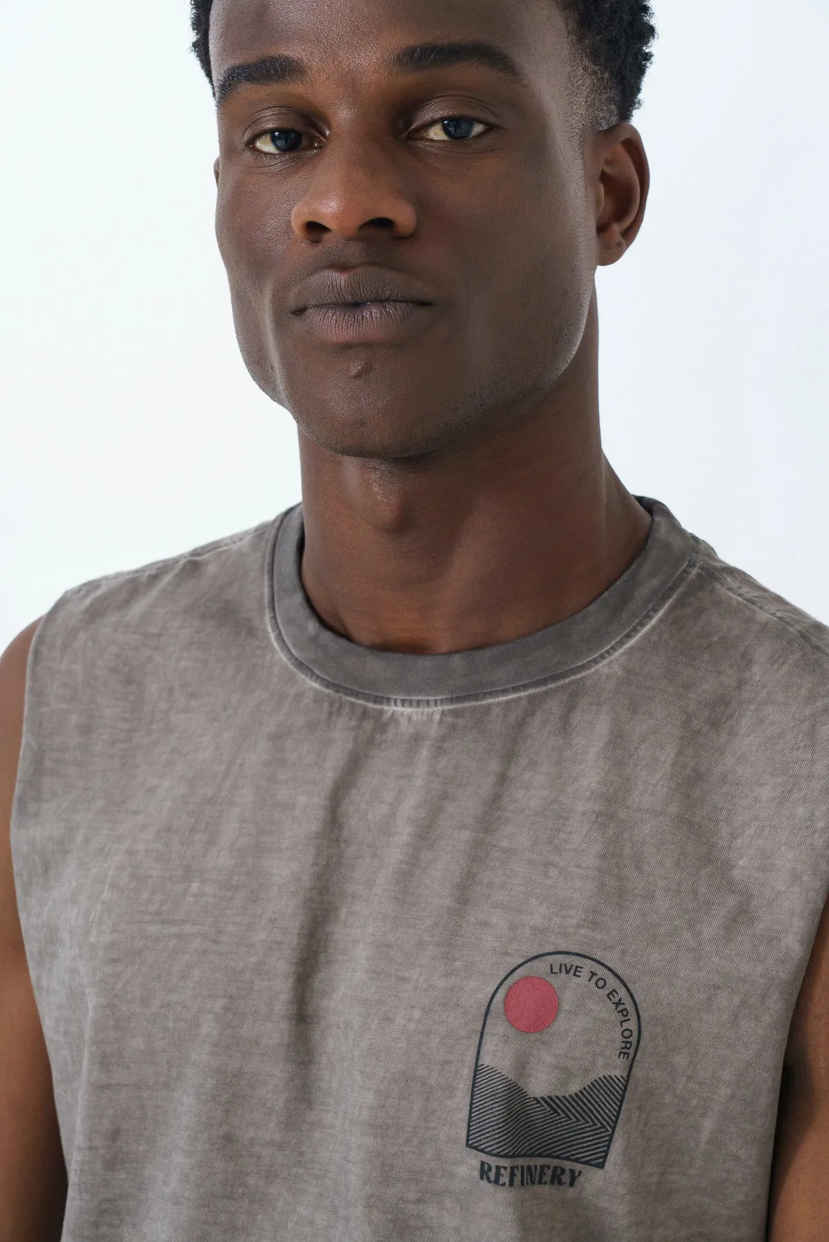 Graphic Tank T-Shirt sold by Refinery product image thumbnail 5