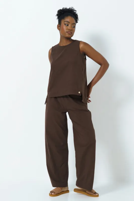 Relaxed Mid Rise Pants sold by Refinery
