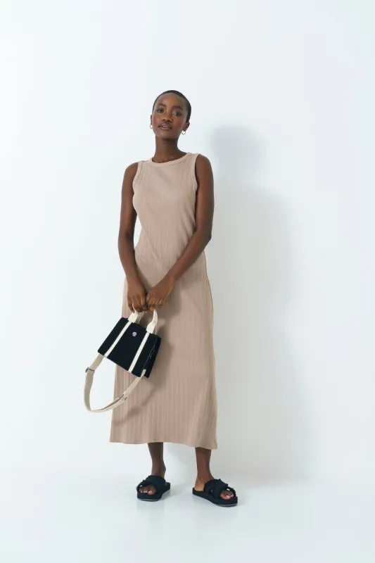 Relaxed Racer Dress sold by Refinery