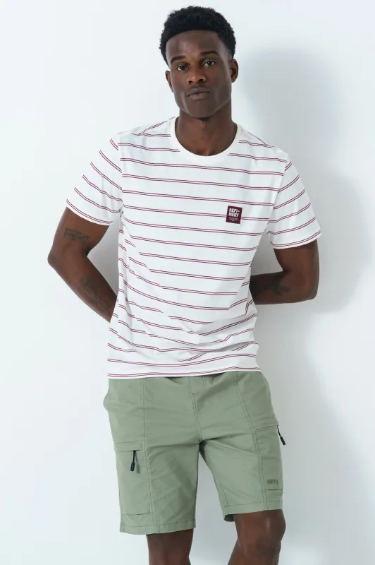 Stripe T-Shirt sold by Refinery