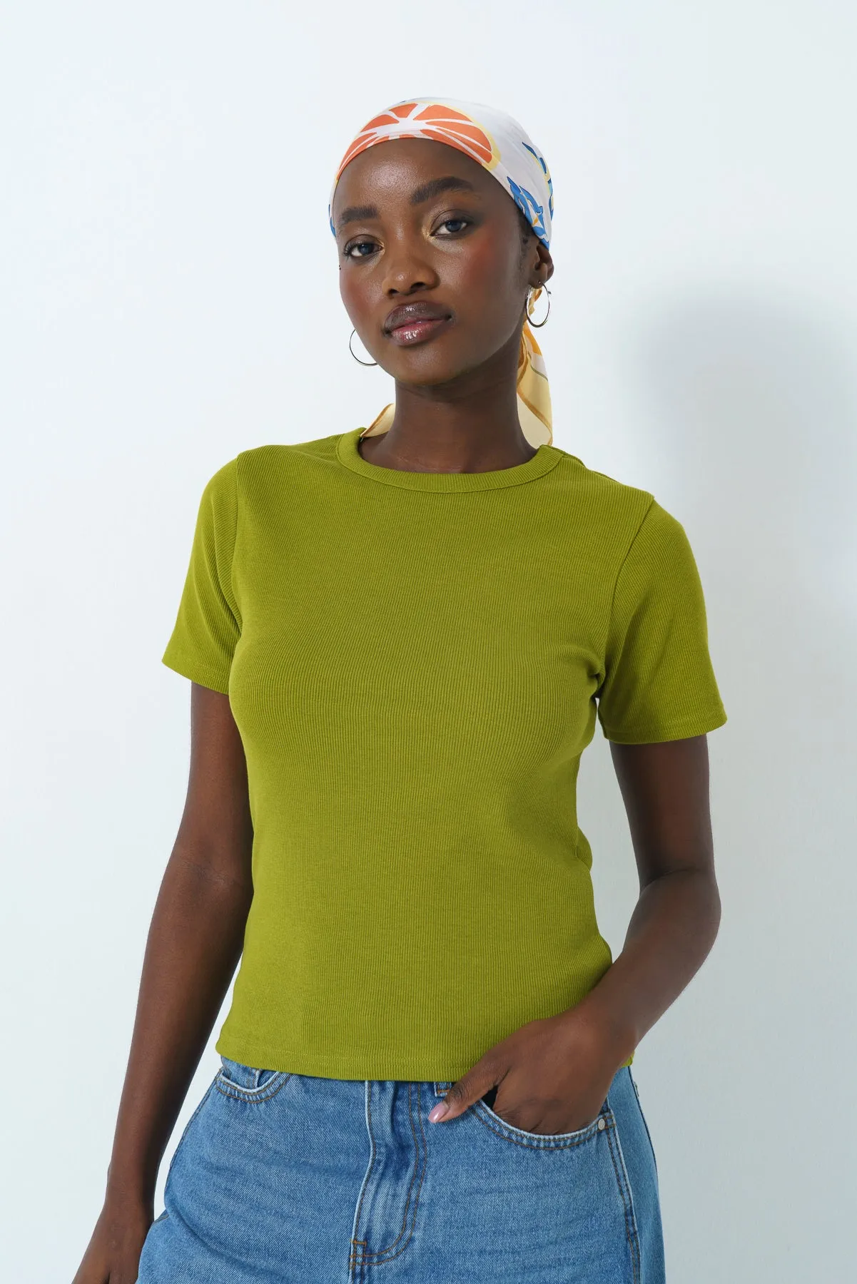 Ribbed T-Shirt sold by Refinery