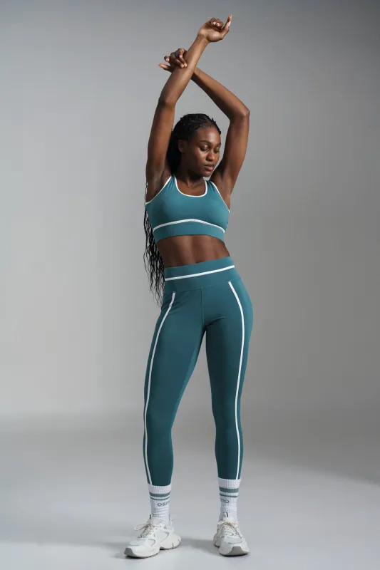 Contrast Detail Leggings sold by Refinery