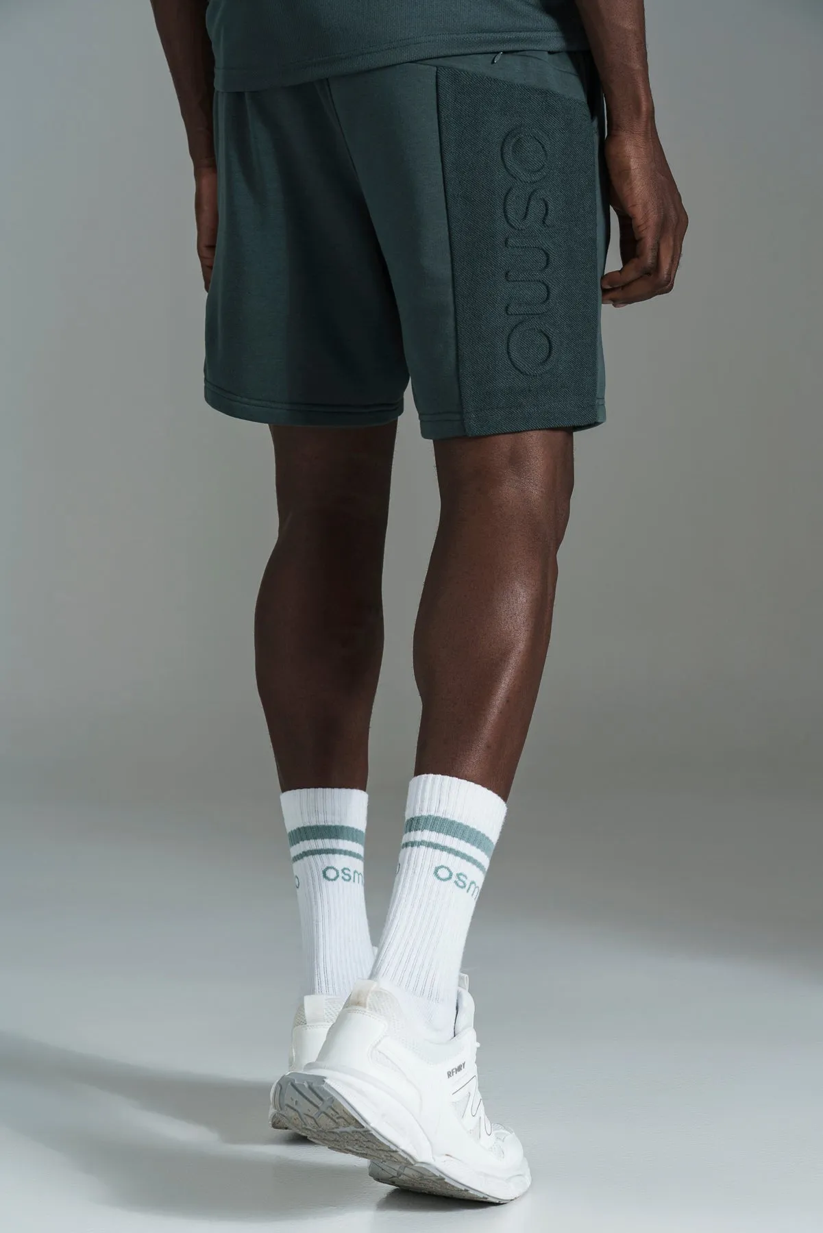 Embossed Fleece Shorts sold by Refinery product image thumbnail 4