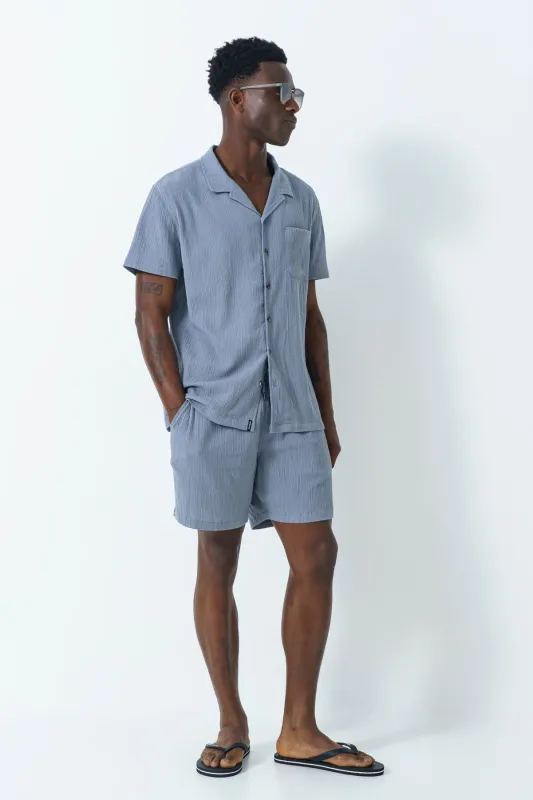 Crinkle Pull On Shorts sold by Refinery