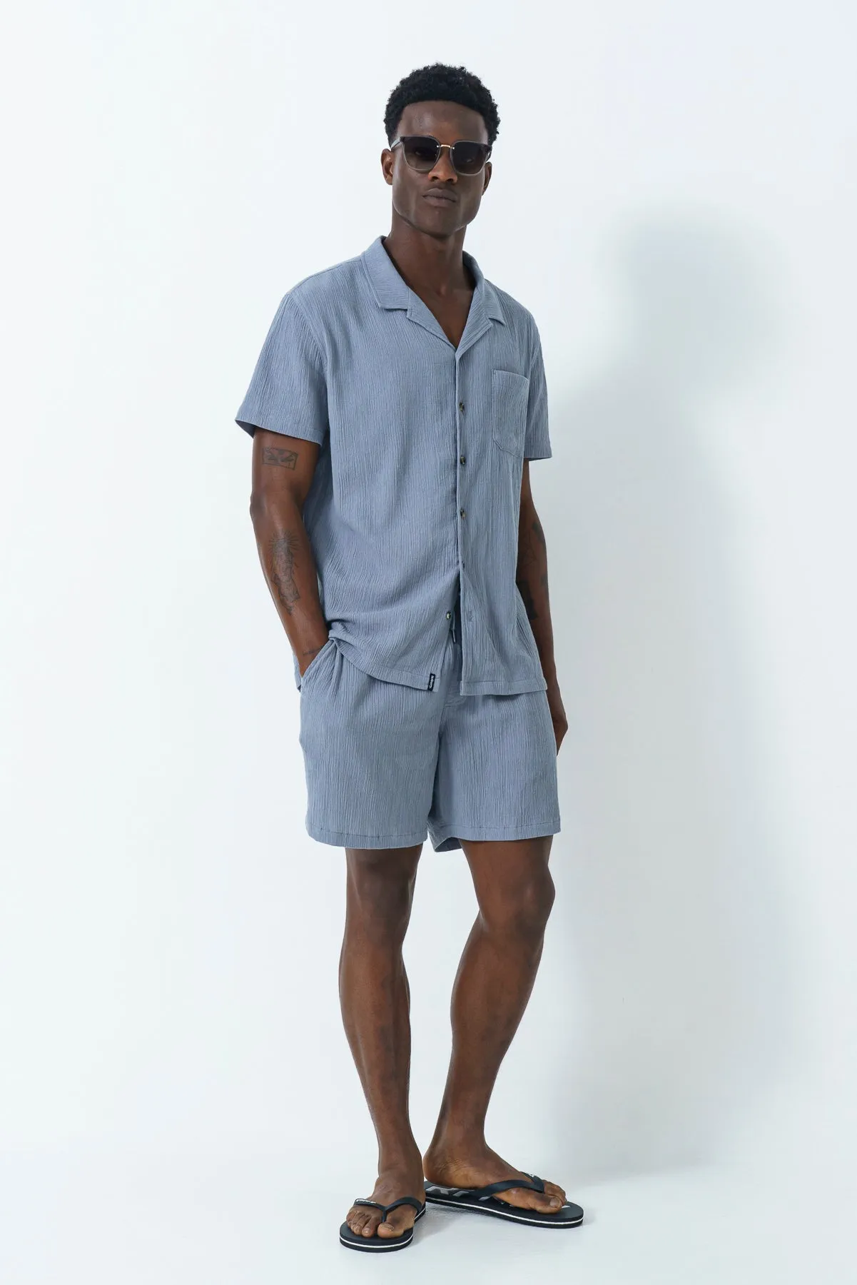 Crinkle Shirt sold by Refinery product image thumbnail 2