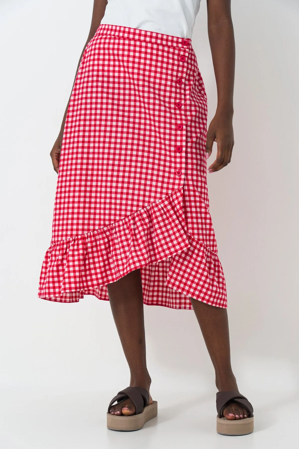 Frill Bottom Skirt sold by Refinery product image thumbnail 2