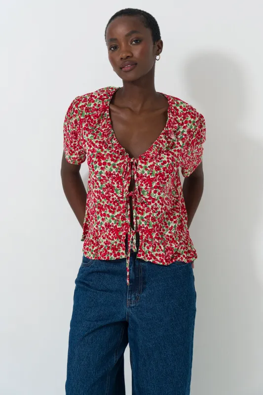 Frill Blouse sold by Refinery