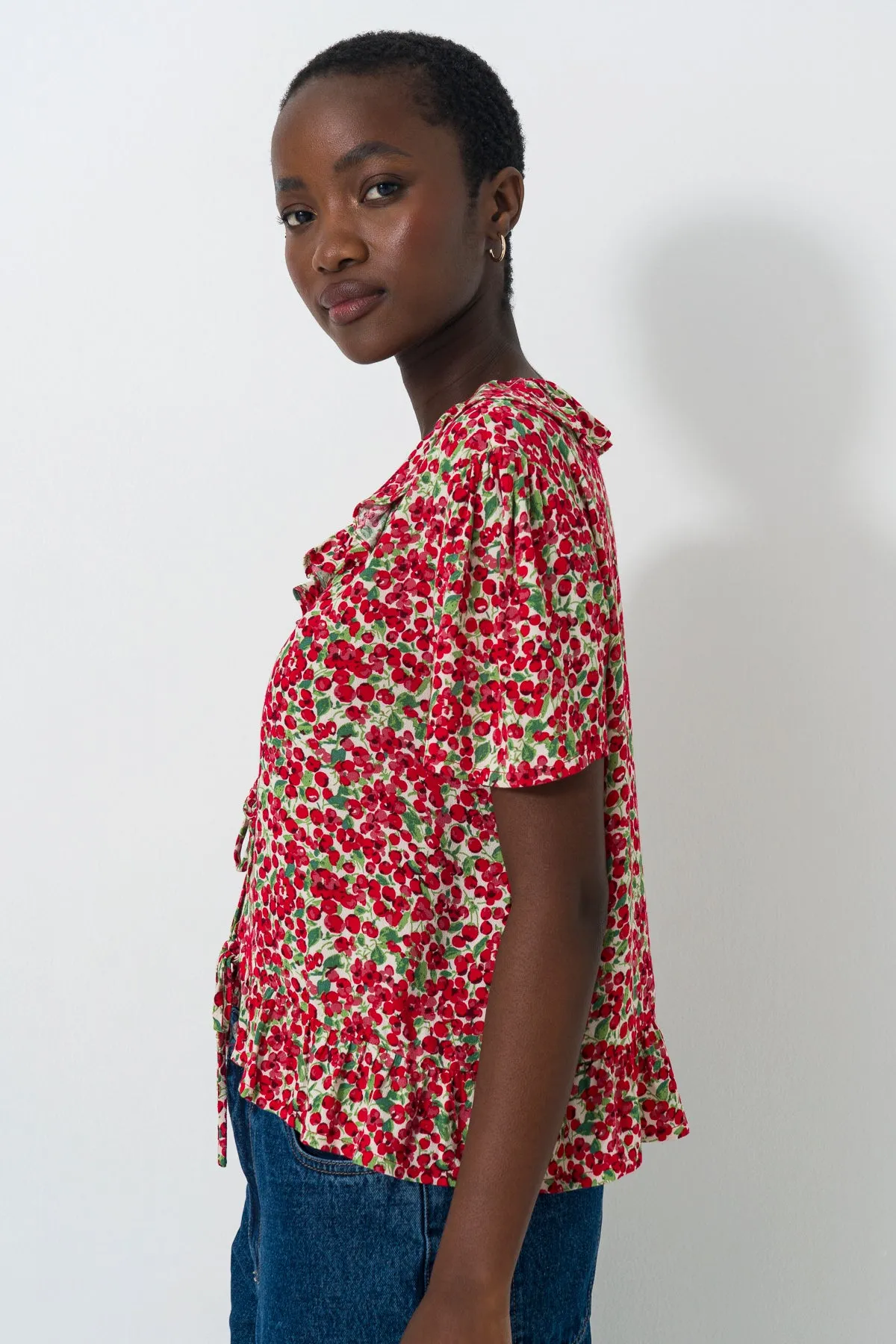 Frill Blouse sold by Refinery product image thumbnail 2