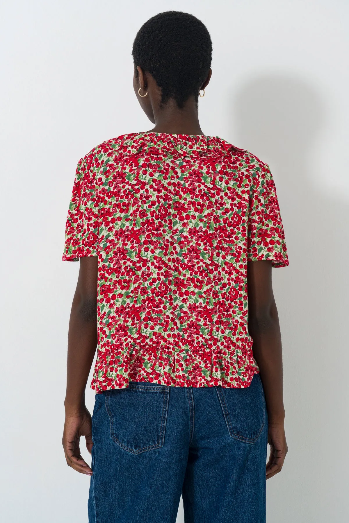 Frill Blouse sold by Refinery product image thumbnail 3