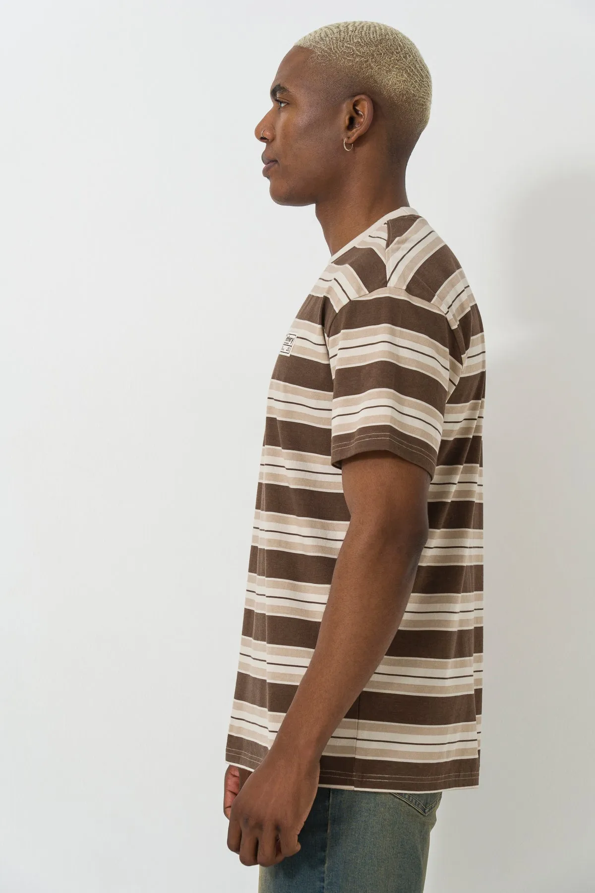 Stripe Oversized T-Shirt sold by Refinery product image thumbnail 3