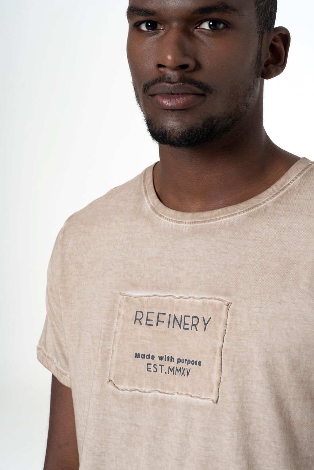 Organic Dye T-Shirt _ 143338 _ Stone sold by Refinery product image thumbnail 5