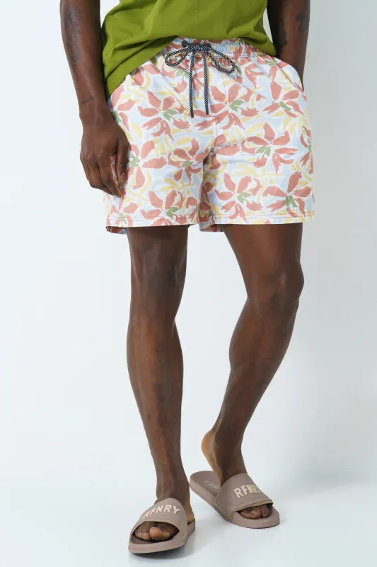 Flowery Pool Shorts sold by Refinery