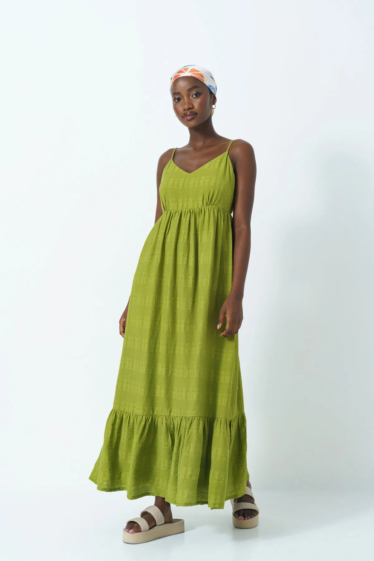 Sheer Trapeze Dress sold by Refinery product image thumbnail 5