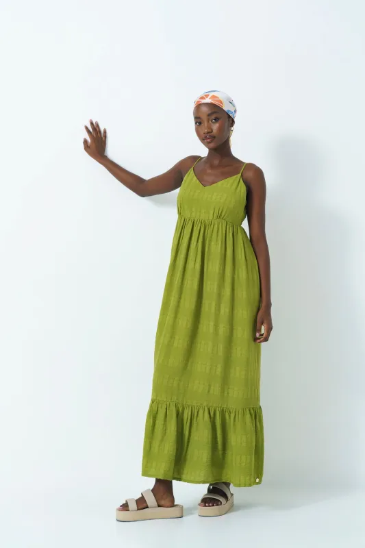 Sheer Trapeze Dress sold by Refinery