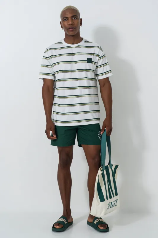 Stripe T-Shirt sold by Refinery